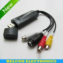 Hot sell USB 2.0 Video Easycap TV DVD VHS Capture Card Audio AV Easiercap Adapter for Computer