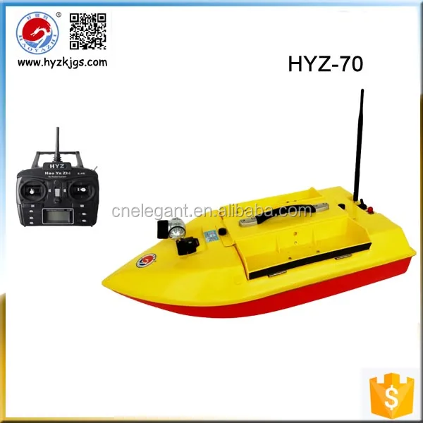 

HYZ-70 bait boat HYZ brand, Yellow;black;customized