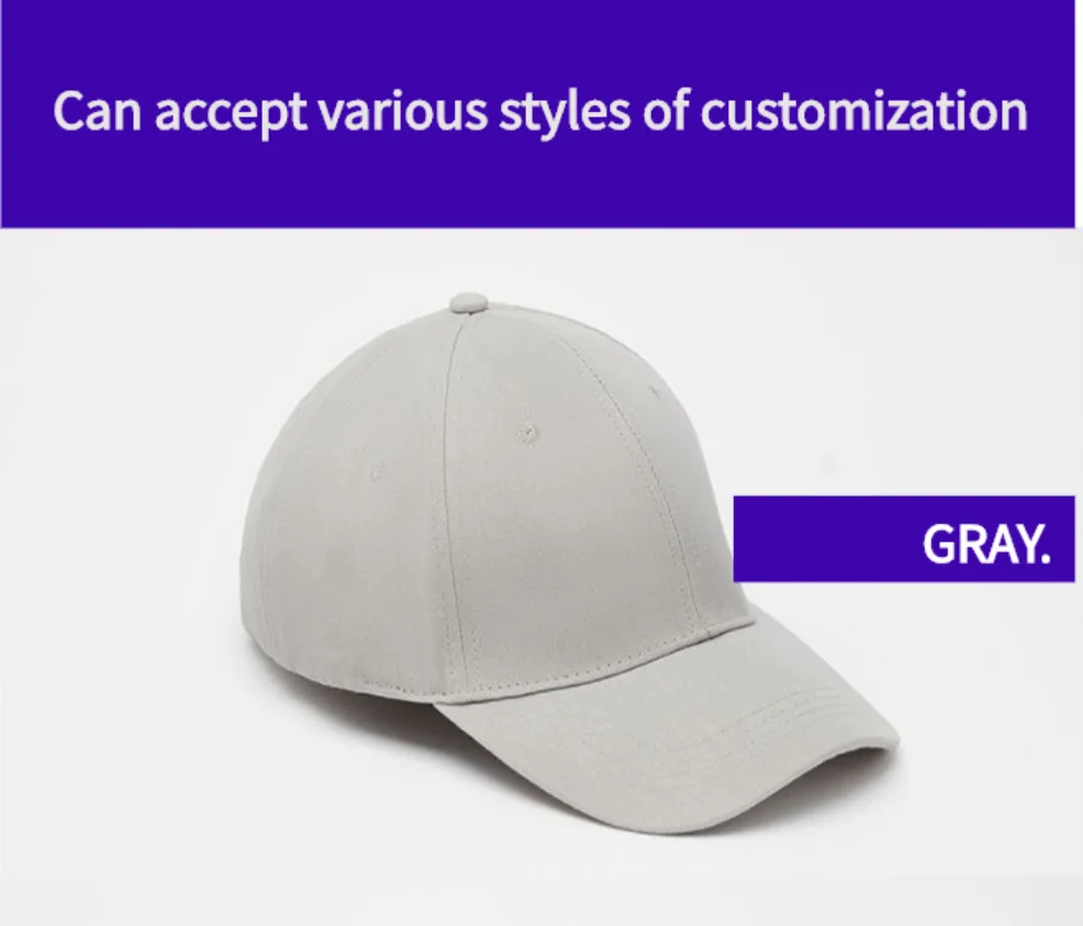 Taille personnalisée anti-rayonnement casquette de baseball
