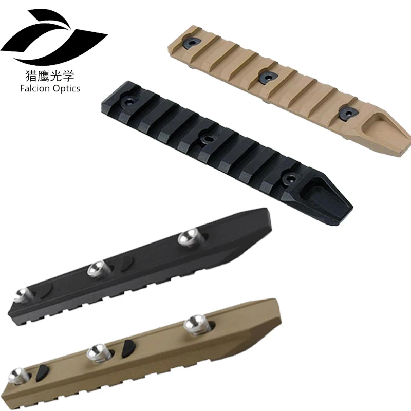 

Hunting Keymod Handguard Mount Rail Sytstem AR15 Accessories 9/11 Slots Keymod Rail mount For URX 4.0 Quad Rail, Black/ dark earth