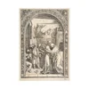 Albrecht Durer Giclee Canvas Print Paintings Poster Reproduction(Joachim And Anna At The Golden Gate From The Life Of The Virg)