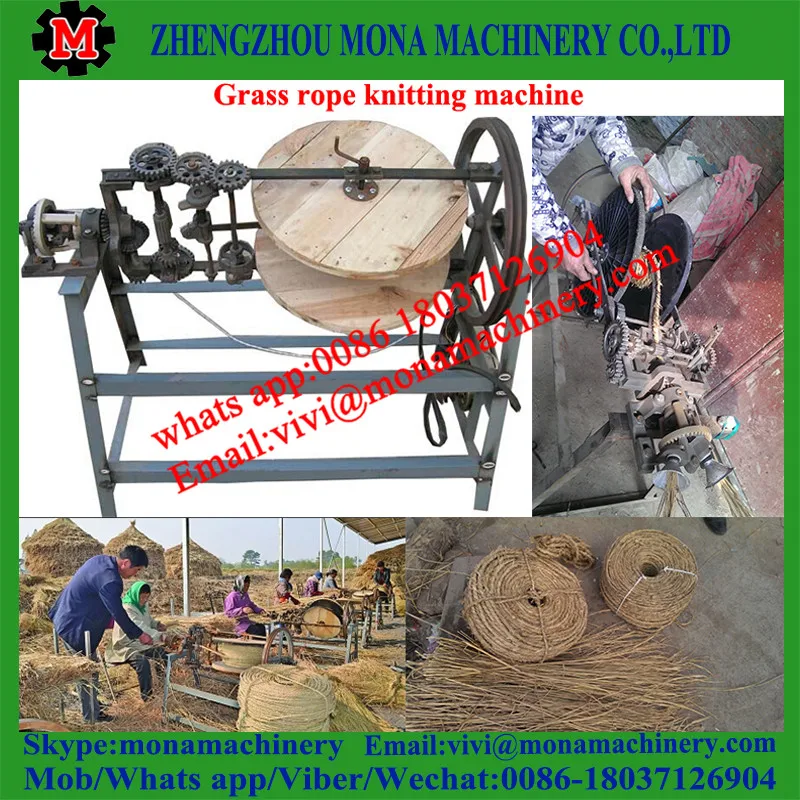 Wholesale Straw Rope Making Machine /knitting Machine/weaving Machine