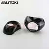 AUTOKI high quality 3 inch Smax Black Color hid bi xenon projector Decorative cover case mask shroud