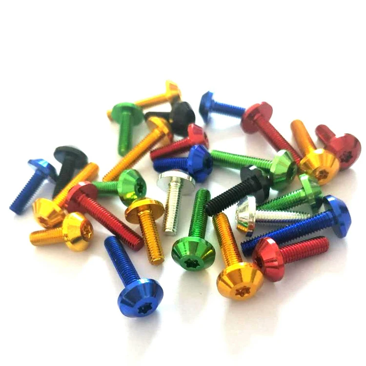 Pan Head Aluminum Torx Screw Custom Color Anodized Aluminum Screw Buy