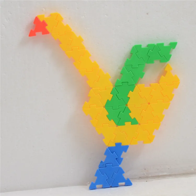 New Product Funny Nurschool School Educational 3d Plastic Mini Diy