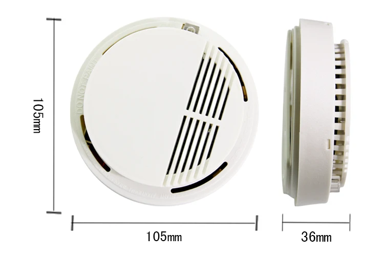 Saful Independent Smoke Detector Sensor Alarm With Low Voltage Indication Buy Smoke Detector