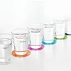 Bulk drink coasters custom silicon rubber wine glass coaster