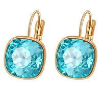 

M42-20089 Xuping new latest gold plated earring jewelry crystals from Swarovski earrings