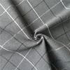 Factory supply popular grey check italian pant men's suit fabric
