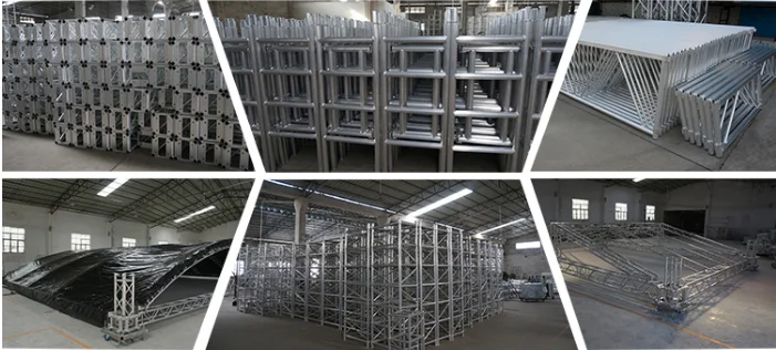 Cheap Wooden Mobile Aluminum Alloy Portable Stage Platform    