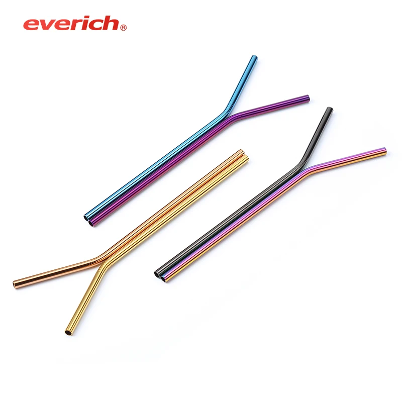 

Ready to Ship OEM/ODM High Quality Environmentally Friendly Straws Popotes De Acero Inoxidable Reuseable Straws Metal Straw, Customized color