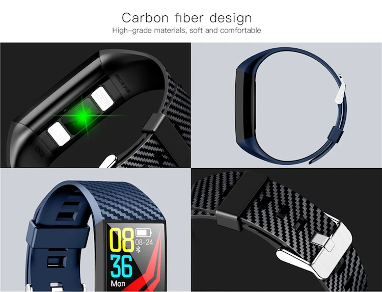 DT58 Smart wristband for men sports activity smart watch with sleep health monitor bracelet