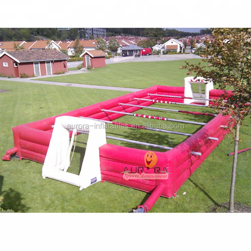 Inflatable Human Foosball Inflatable Foosball Table Court Inflatable
