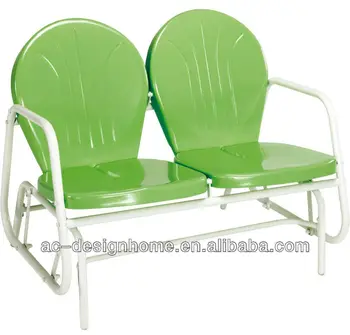 green glider chair