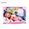 Top Selling Beautiful Soft Cotton 16 Inch Cute Baby Doll with 4 Sounds IC and Accessories