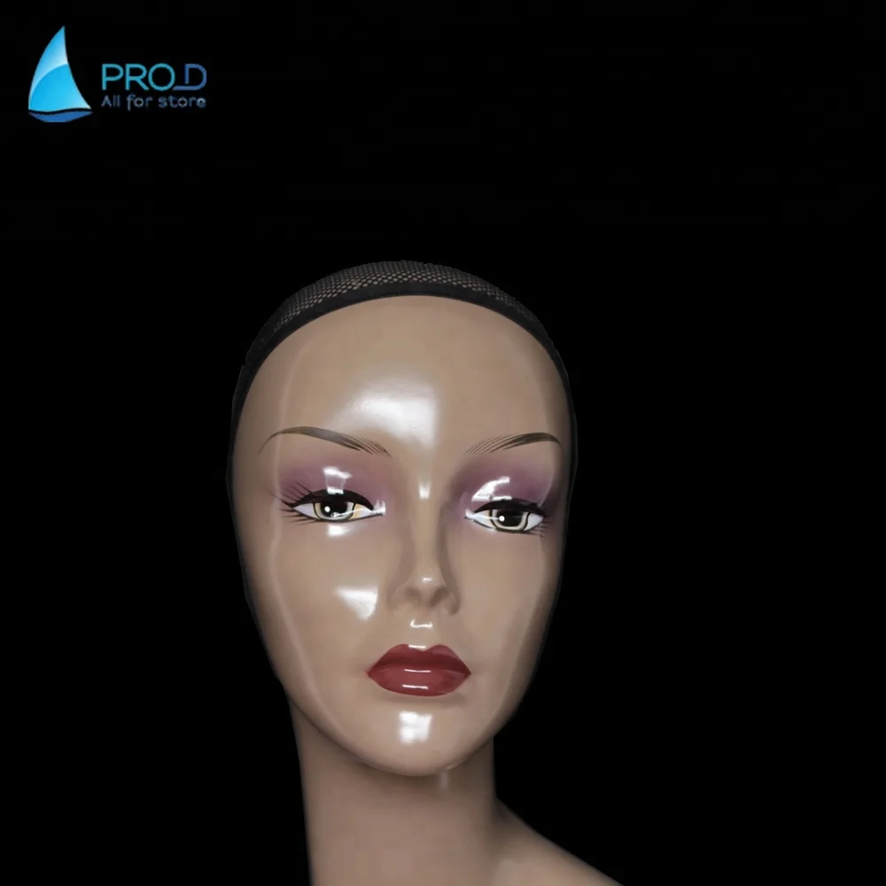 
Wholesale African American Female Wig stand Mannequin Head 