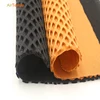 4.5 mm Breathable black 3 d air mesh fabric with diamond holes