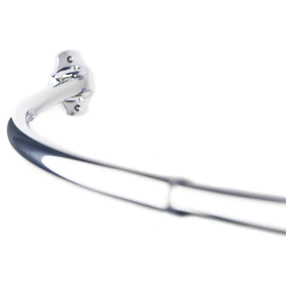 
Adjustable Shower Curtain Rod Curved Aluminum Shower Pole 