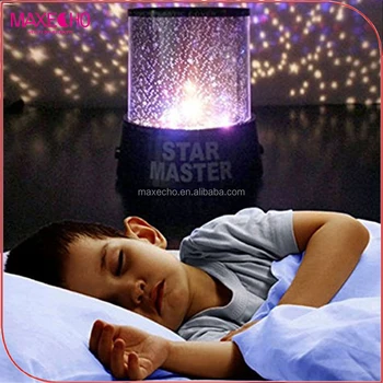 Maxecho Led étoile Projecteur Coloré Crépuscule Romantique Ciel étoile Maître Lampe De Projecteur étoilé Led Nuit Lumière Enfants Chambre à Coucher