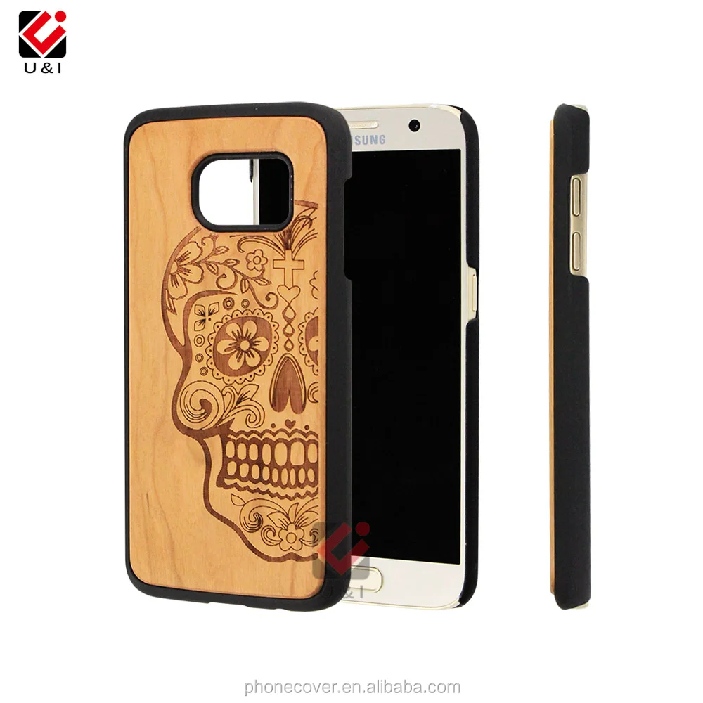 

Luxury Wood Laser Customized LOGO Phone Cases For Samsung Galaxy S20 S21 Ultra
