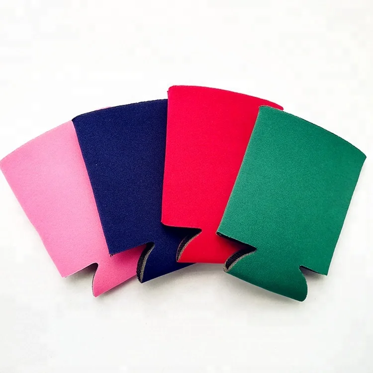 

Foldable Foam Beer Holder Can Cooler Cozy, Customized color