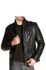 VINTAGE PATTERN LAMBSKIN LEATHER JACKET