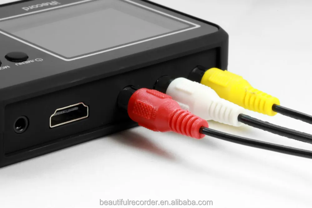 
HD Video Capture Box Ultimate - capture and Stream Video from RCA, VHS, VCR, DVD, Camcorders, Hi8 AV recorder from TV grabber 