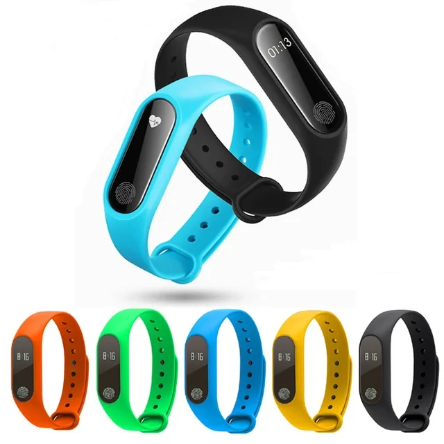 

Wholesale Cheap Smart Wristbands Sleep Monitor Fitness Tracker Smart Bracelet M2, Black;blue;green;pink;yellow;red
