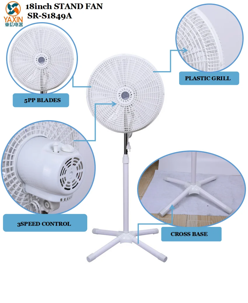 Best Selling Products 18'' Electric Big Stand Fan Price Buy 18
