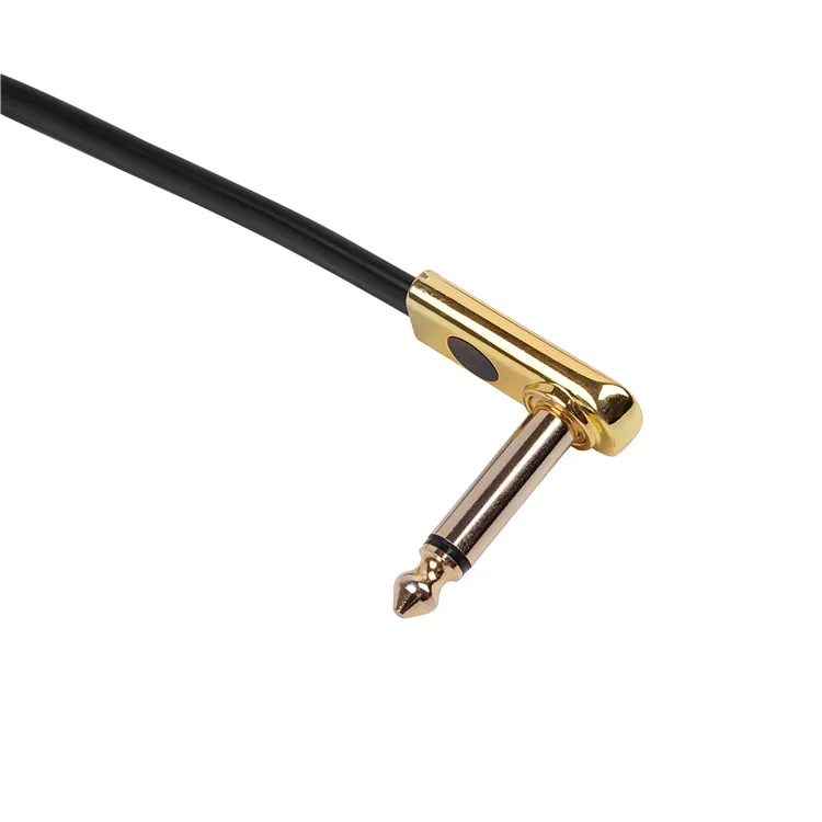 High Quality Gold Plated 24awg Guitar Effect Pedal Bass Patch Cable