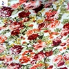 2019 new design Factory Price Printed Fabric stocklot For New Style Chiffon Long Dresses