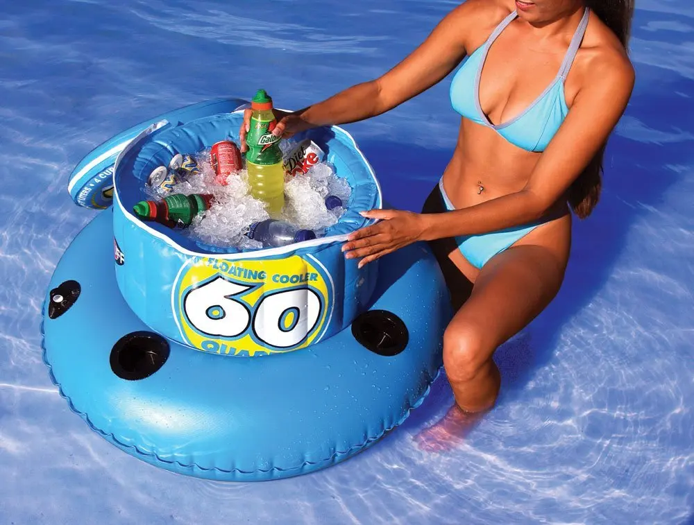 floating beer cooler for pool