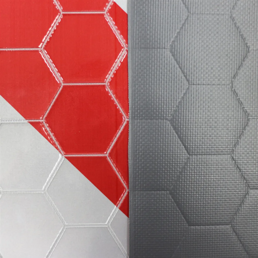 S495A Hi Vis Customized Warning Marking For Tail Lifts Reflective Flags