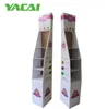 Skin care products Point of sale cardboard display stand, custom design FSDU store display