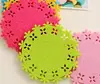 high quality custom size and color polyester felt fabric coaster