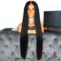 

Fantasy Beauty 26 Inches Long Straight Hair 13x6 Lace Front Wig Natural Hairline Heat Resistant Synthetic Wigs for Black Women