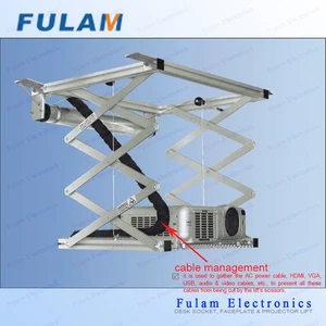 Motorised Aluminium Projector Scissor Lift