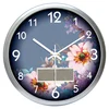 Plastic Round Day Date Digital Clock Wall