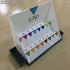 Acrylic Electric Cigarette E-liquid Testing Station Display E-cig Vape Test Stand with Colorful E-juice Name UV Printing