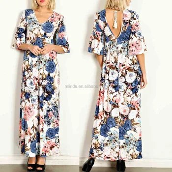 floral occasion maxi dress