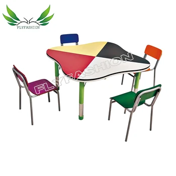 Colourful Daycare Furniture Children Table And Chairs On Sale