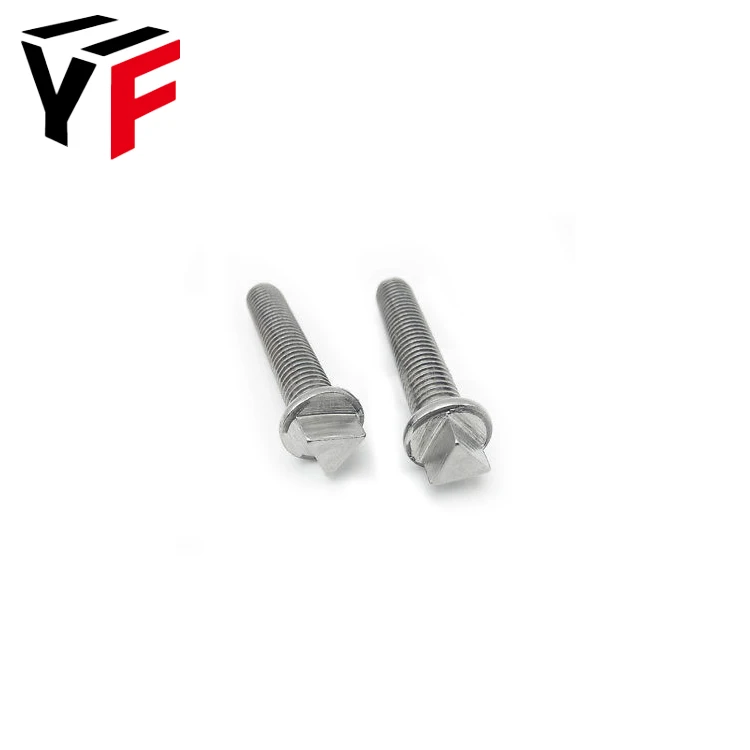 
Customized All Size 304 306 Stainless Steel Triangle Head Bolts 