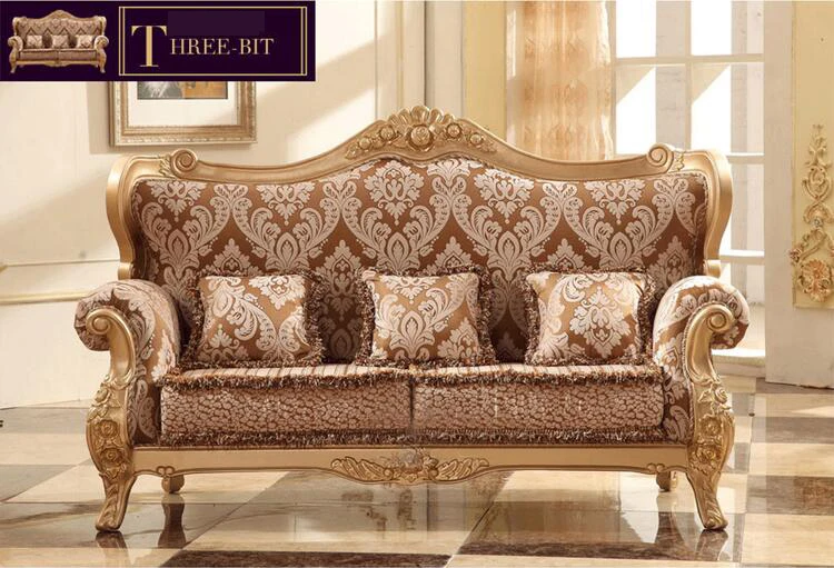 living room furniture modern fabric sofa European sectional sofa set  p10082