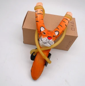 kids wooden animal slingshot