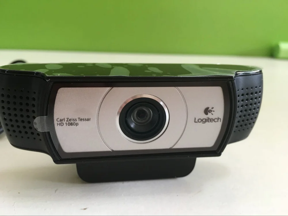 100% Original Logitech Webcam C930e Carl Zeiss 15mp Fhd Camera 1920 