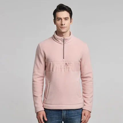 
pelliot Custom Fleece Jacket Sportswear Men Warm Plush Polar Fleece Coat 