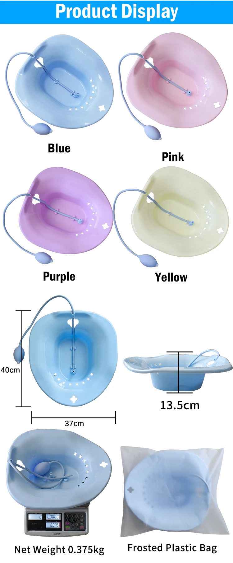 Furuize Plastic Yoni Steam Vagina Vaginal Steam Seat Yoni Steam Seat