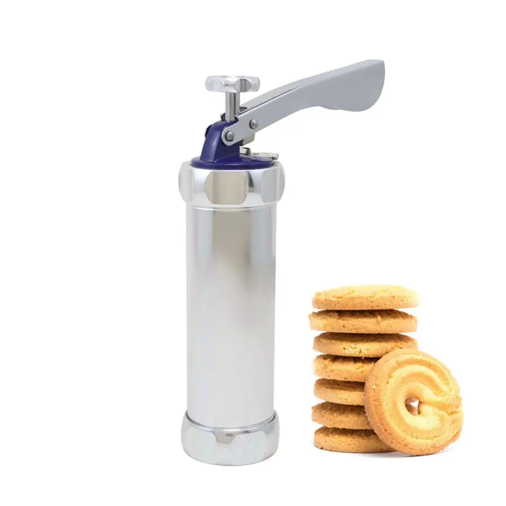 
Homemade aluminum manual stainless steel cookie press gun and biscuit maker for homeuse hot selling on Amazon  (60779521505)