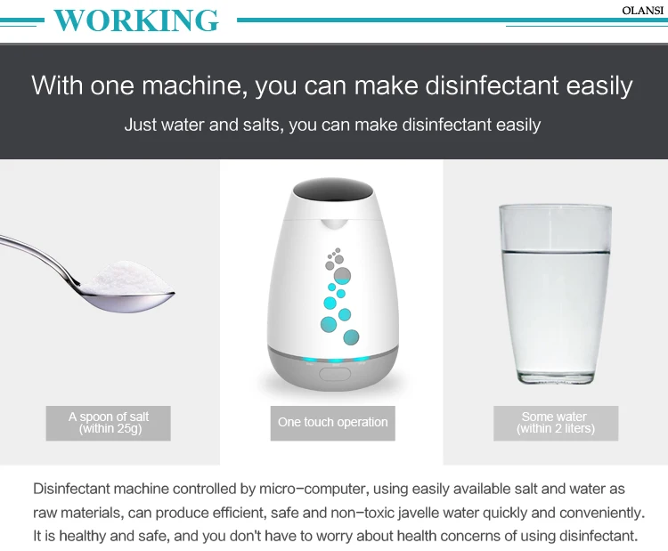 متعدد الوظائف الملابس degerming الفاكهة التعقيم الحيوانات الأليفة تطهير آلة المياه