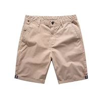 

Ready to ship factory twill cotton fashion khaki carpris bermuda slim fit chinos mens summer shorts